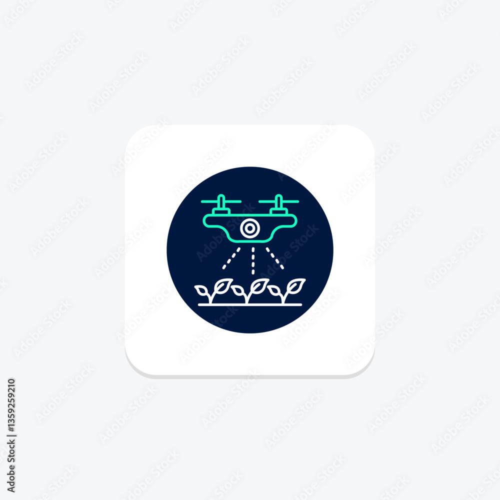 Drone Sprayer, vector, pixel perfect, illustrator file Drone Sprayer, vector, pixel perfect, illustrator file