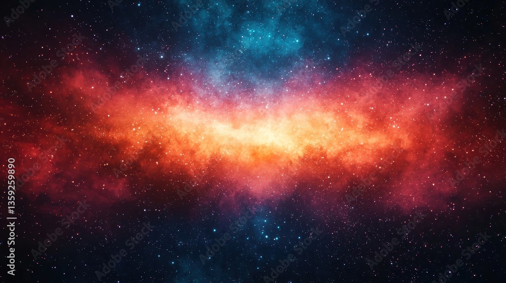 Naklejka premium Abstract Texture concept. Cosmic explosion texture with intense energy