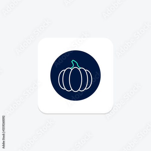 Pumpkin, vector, pixel perfect, illustrator file