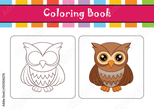  Vivid Illustration of African Scops Owl
