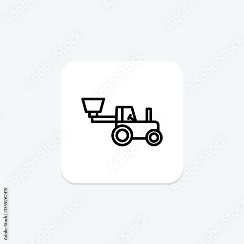 Seed Drill, vector, pixel perfect, illustrator file