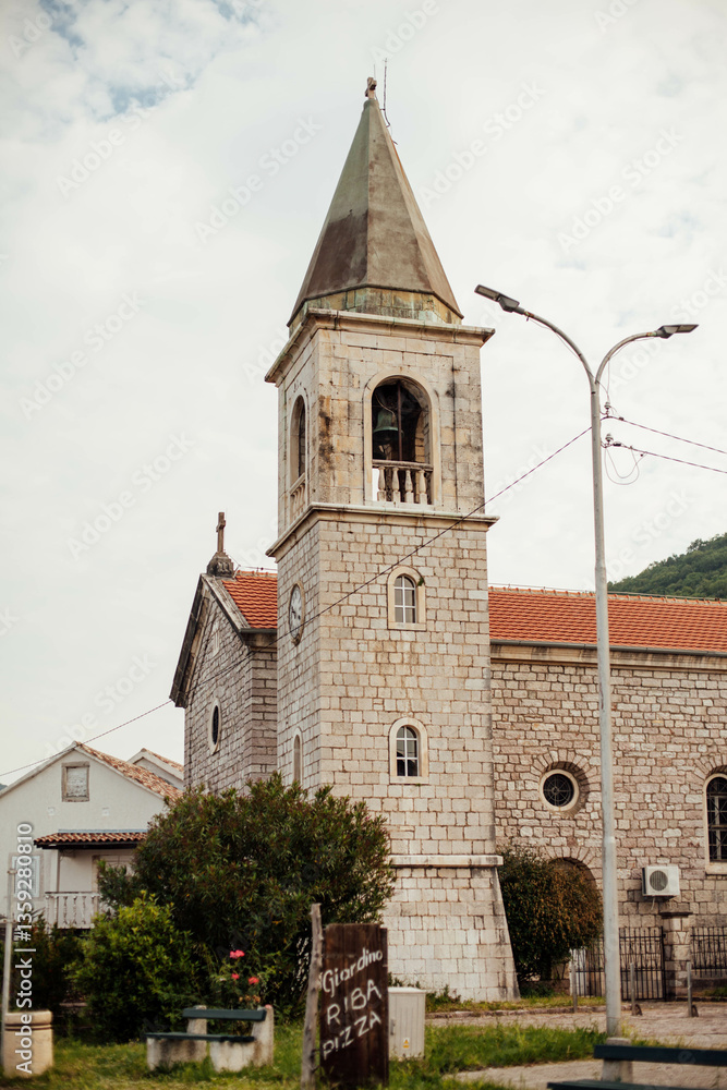 coast in Montenegro Tivat coast in Montenegro Tivat