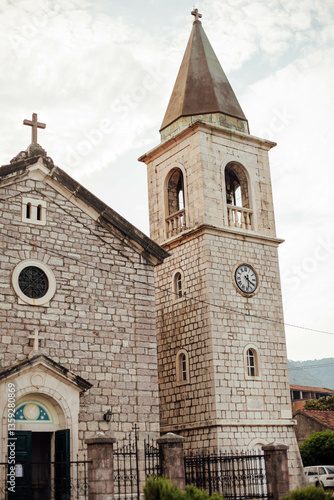 coast in Montenegro Tivat 
