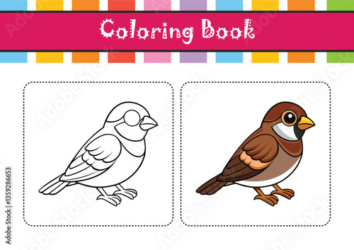  Colorful Representation of Brewer's Sparrow