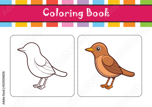  Dynamic Chinese Thrush Bird Representation