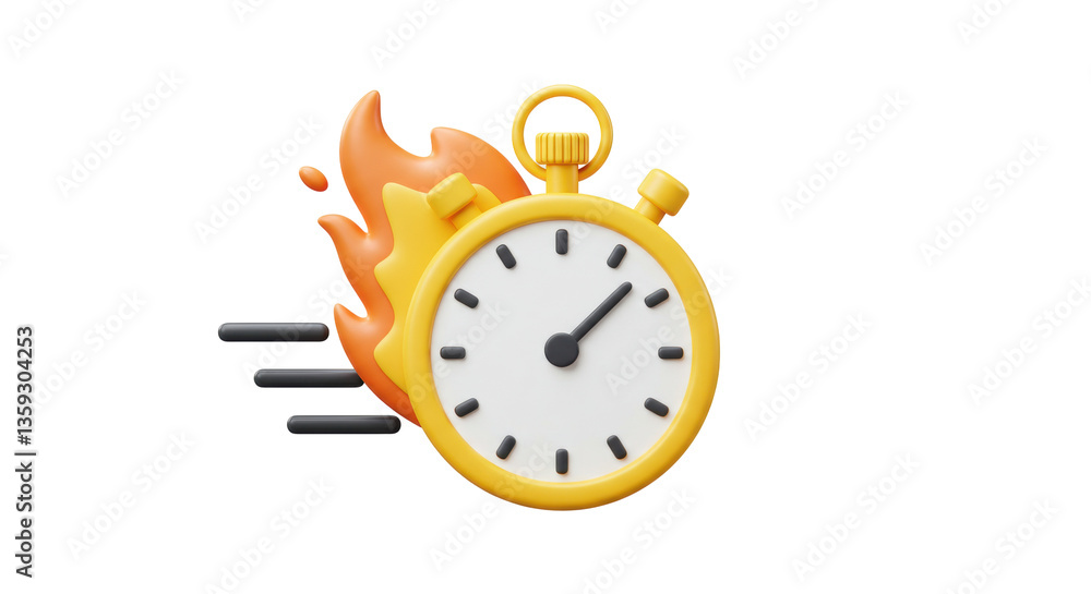 Isolated Timer with fire, Fast Isolated Timer with fire, Fast