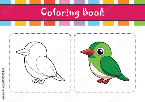  Stunning Cuban Tody Bird Vector