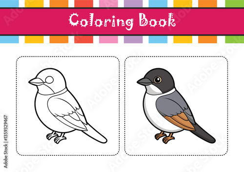  Eastern Kingbird Bird Realistic Art