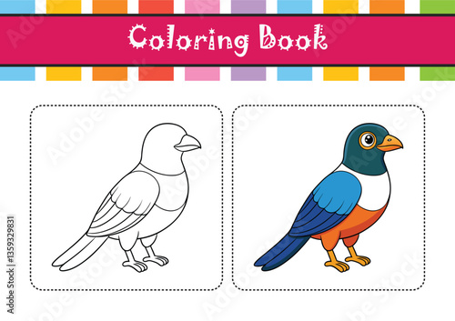  Vivid Elegant Trogon Bird Design