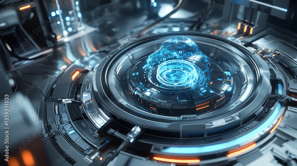 Virtual Data Center. Digital streams and future technology. Deep machine learning 3D illustration. Flight in quantum cyberspace Virtual Data Center. Digital streams and future technology. Deep machine learning 3D illustration. Flight in quantum cyberspace