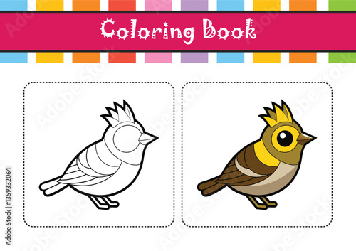  Stunning Golden-Crowned Kinglet Nature Illustration