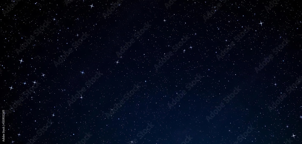 A mesmerizing seamless pattern of twinkling stars against a dark night sky, blue, infinite A mesmerizing seamless pattern of twinkling stars against a dark night sky, blue, infinite