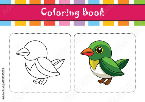  Bright Jamaican Tody Bird Artwork