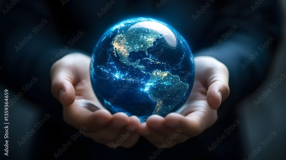 Global business and investment strategy visualization Global business and investment strategy visualization