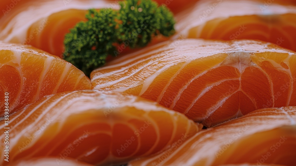 Savoring delicious salmon slices at a culinary event fresh seafood platter indoor gourmet setting close-up view Savoring delicious salmon slices at a culinary event fresh seafood platter indoor gourmet setting close-up view