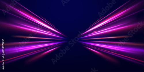 Light and wave begin to twirl and swirl along the road of magic, where neon wind flows in vector spiral, shiny glow and futuristic beam line curve with effect, abstract background blue bright png