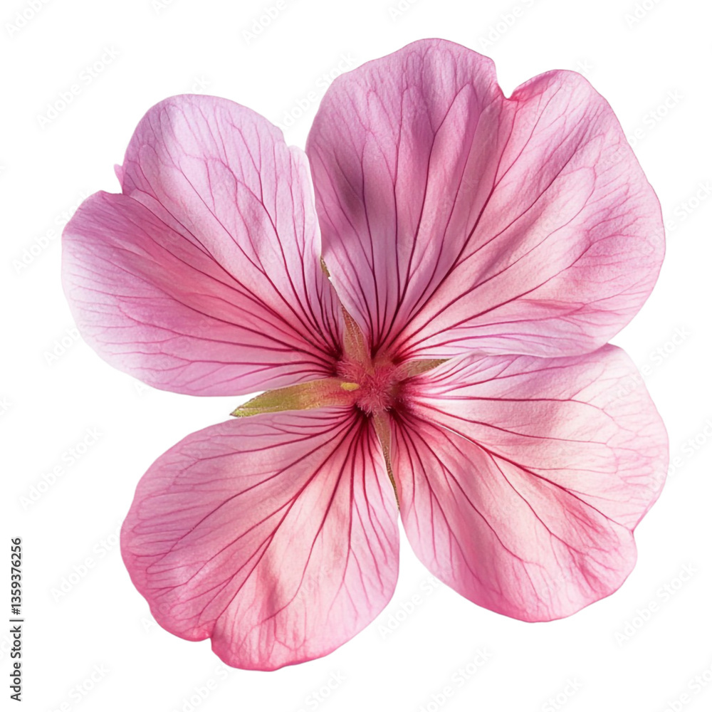 Fototapeta premium Pink flower blossom delicate petals floral beauty nature