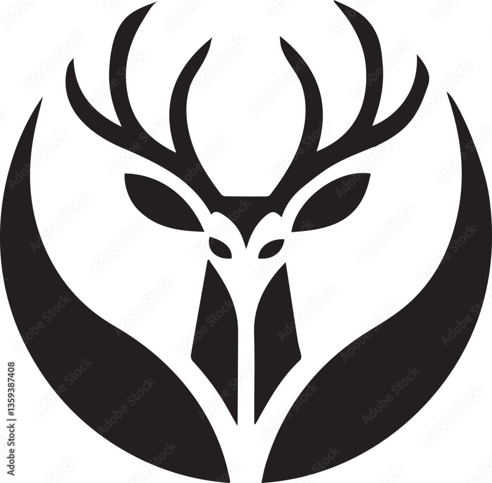 Obraz premium geometric deer