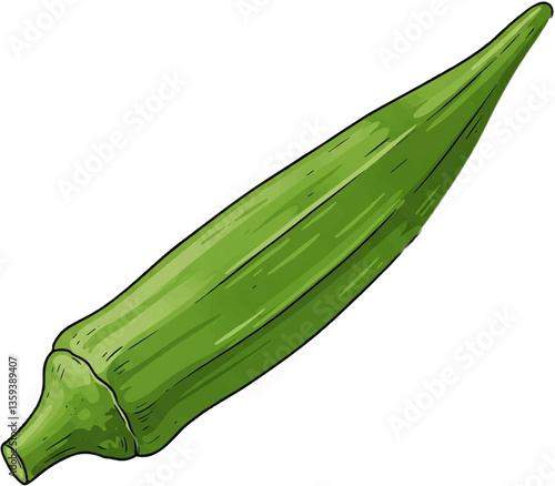 okra vegetable