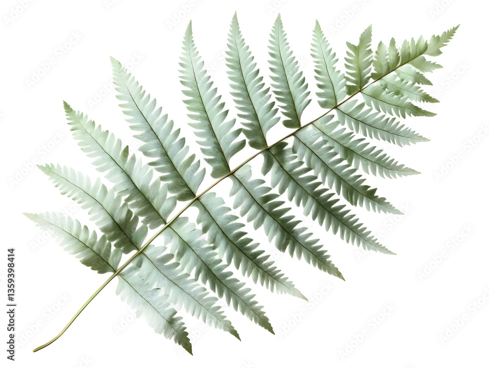 Isolated Fern Leaf Transparent Background of Green Plant Tropical Design Isolated Fern Leaf Transparent Background of Green Plant Tropical Design