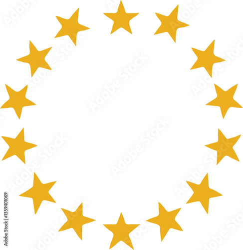 wreath of stars of eu