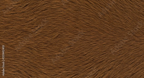 Wallpaper Mural Brown animal fur texture close-up. Torontodigital.ca