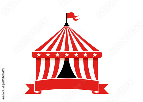 circus tent icon
