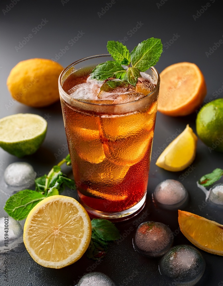 Fototapeta premium Eistee, Cold Brew