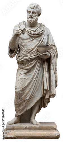 PNG Athenian Merchant statue male sculpture person.