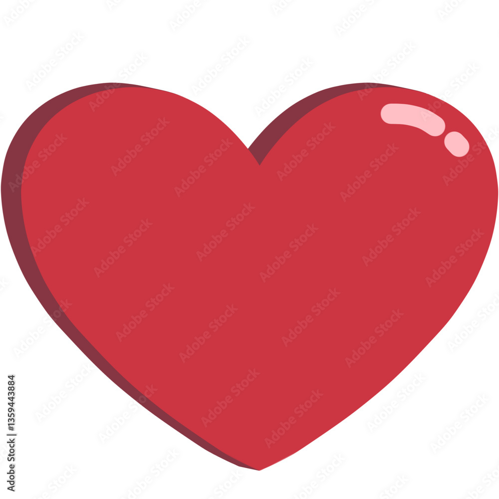 red paper heart red paper heart