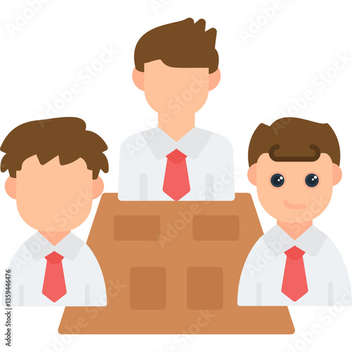 Attendees Icon Vector Element
