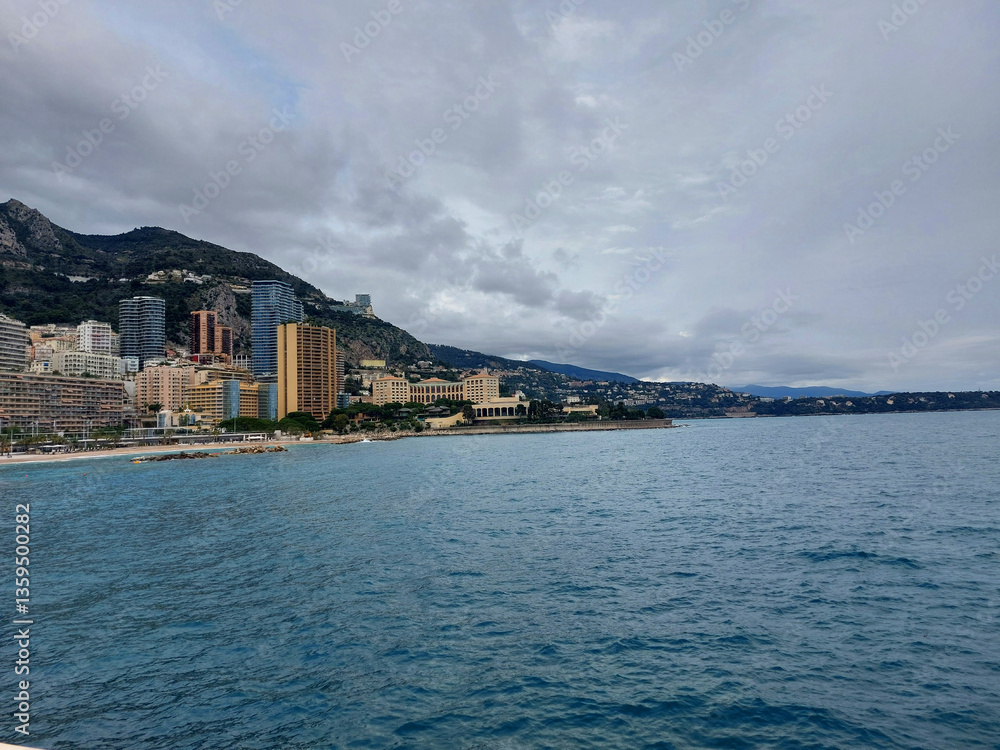 Fototapeta premium view in Monaco