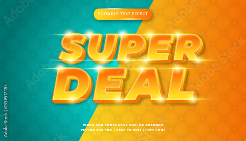 Super Deal Editable Text Effect (2)