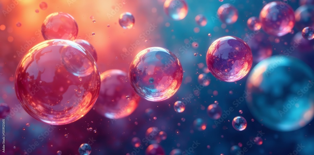 Colorful bubbles in a whimsical and dynamic arrangement , cheerful, background, vibrant Colorful bubbles in a whimsical and dynamic arrangement , cheerful, background, vibrant