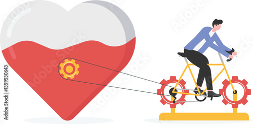 Hard work for income and salary growth, increase in investment portfolio and savings,