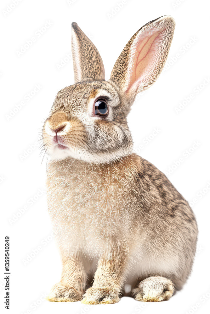 Fototapeta premium Isolated Baby Rabbit