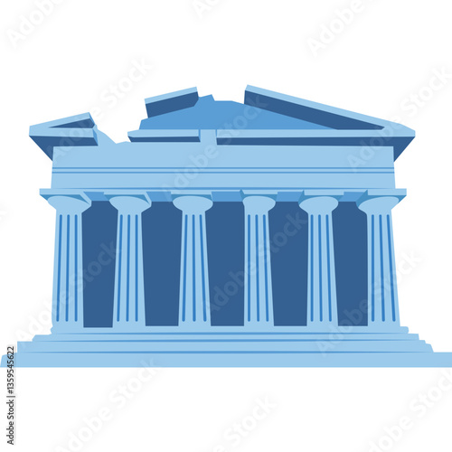 Europe Landmark Illustration