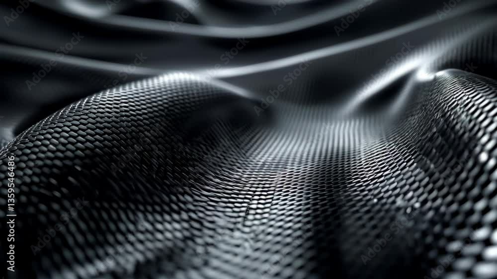 Carbon Fiber Weave Dynamic Morphing Rotation Metallic Texture Video Background, Generative AI Carbon Fiber Weave Dynamic Morphing Rotation Metallic Texture Video Background, Generative AI