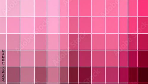 pink tone color shade background with code and name illustration pink swatches color pallete illustrations