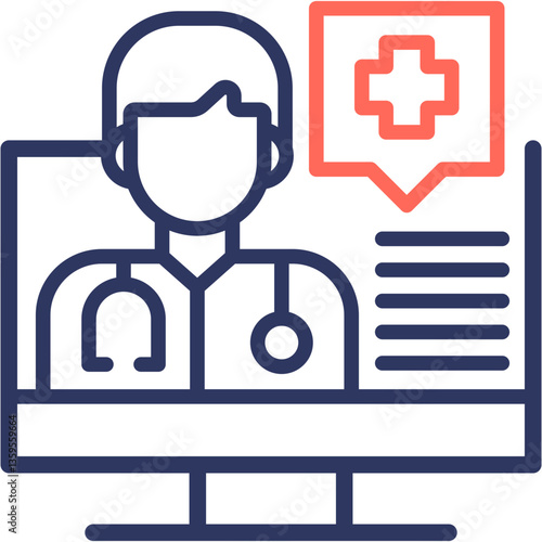 Online Doctor Icon