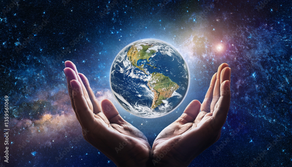 Saving earth planet Saving earth planet