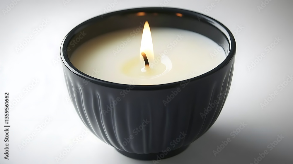 Scented Candle in Bowl. Scented Candle in Bowl.