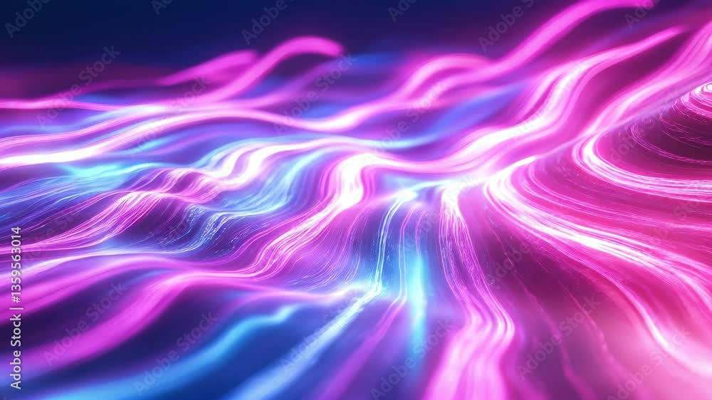 Dreamy Soft Neon Light Trails Ethereal Aurora Patterns Gentle Motion Background, Generative AI Dreamy Soft Neon Light Trails Ethereal Aurora Patterns Gentle Motion Background, Generative AI