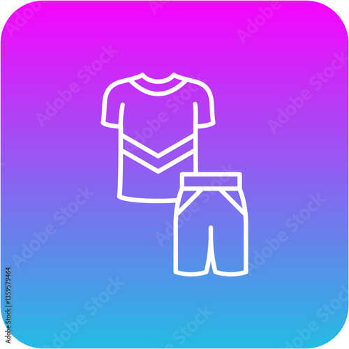 Workout clothes Icon