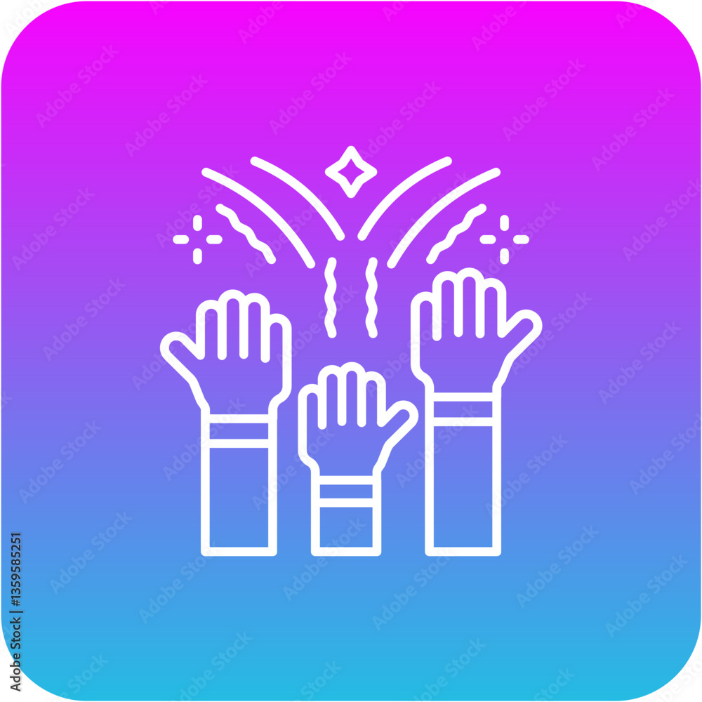 Obraz premium Celebration Icon