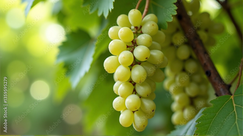 green grapes on vine green grapes on vine
