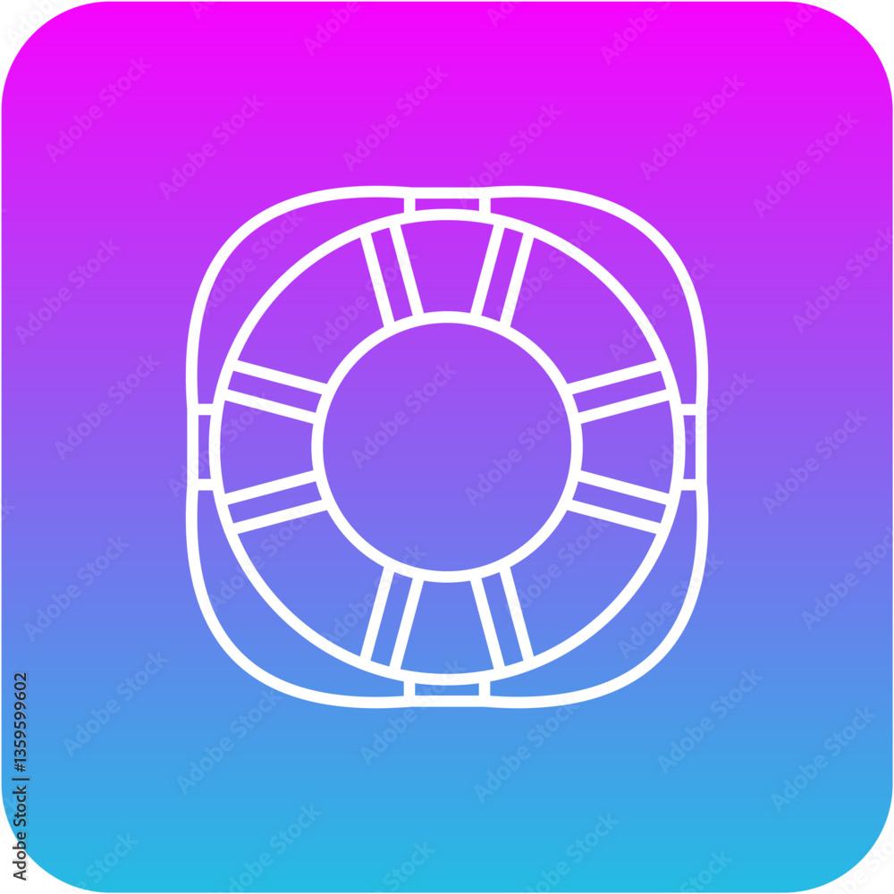 Obraz premium Life ring Icon