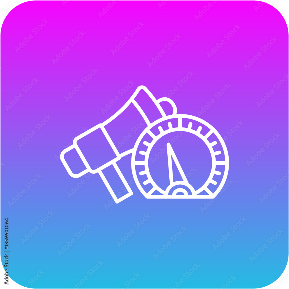 Obraz premium Gauge Icon