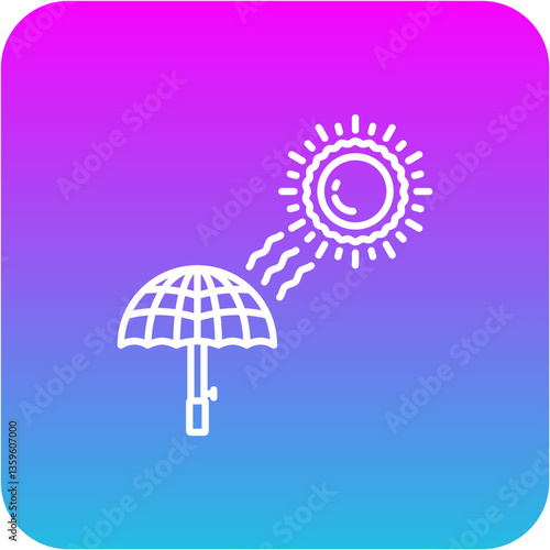 UV protection Icon