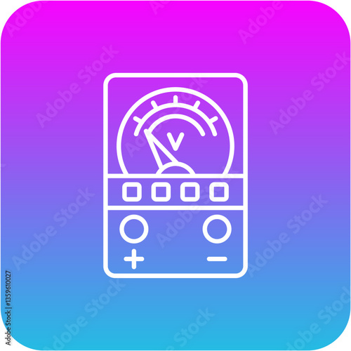 Voltmeter Icon